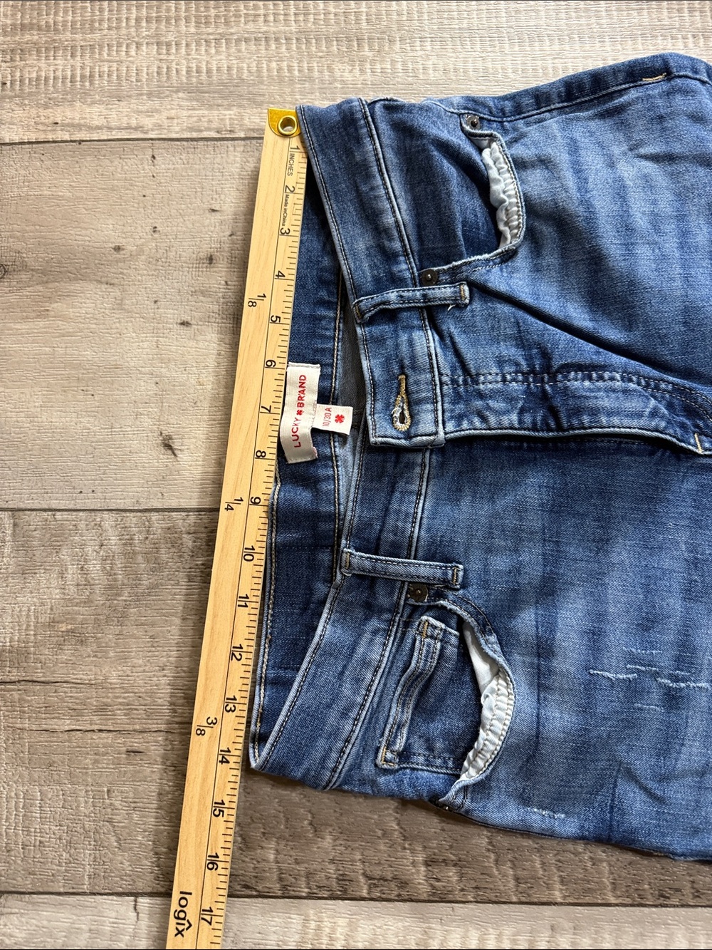 Lucky Brand Women's Light Blue High-Rise Skinny Denim Jeans